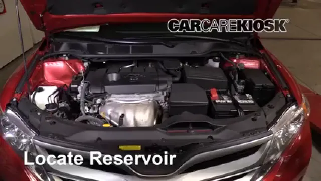 2016 Toyota Venza LE 2.7L 4 Cyl. Líquido limpiaparabrisas Agregar líquido